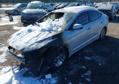 2018 Hyundai Elantra Sel from USA, damaged, VIN 5NPD84LF9JH245515